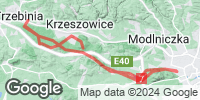 Track GPS Kraków - Trzebinia - Kraków